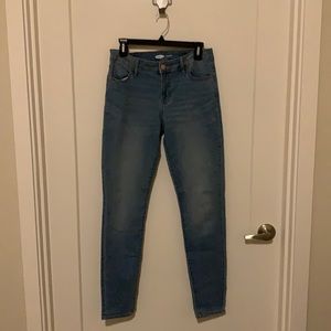 Old Navy- super skinny mid-rise.